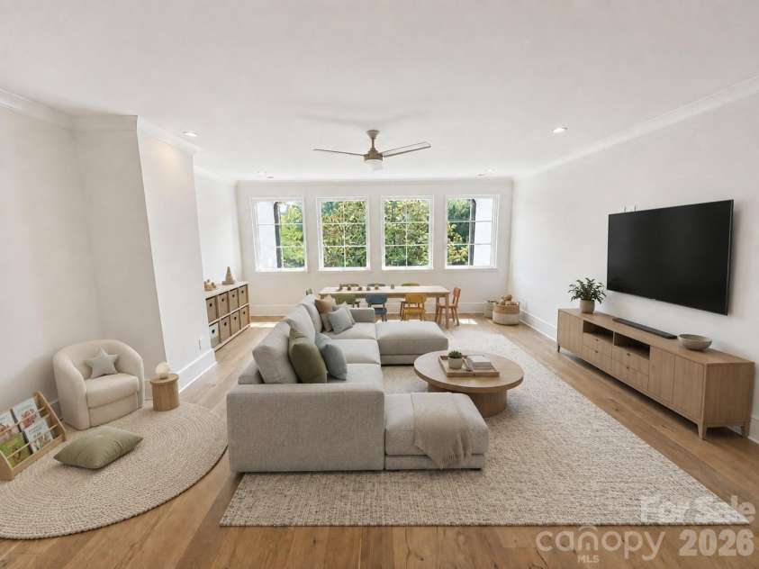 331 Wingrave Drive, Charlotte, NC 28270.  MLS# CAR4410468, YatesRealty ID 47853. Virtually Staged