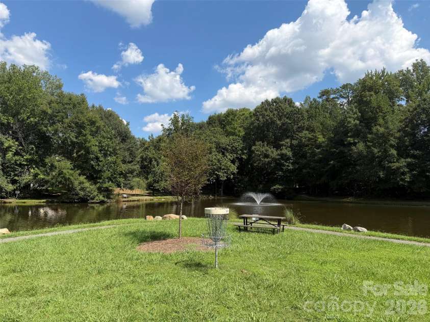 14230 Quartz Lane, Pineville, NC 28134.  MLS# CAR4419723, YatesRealty ID 47864. DISC GOLF BY THE POND