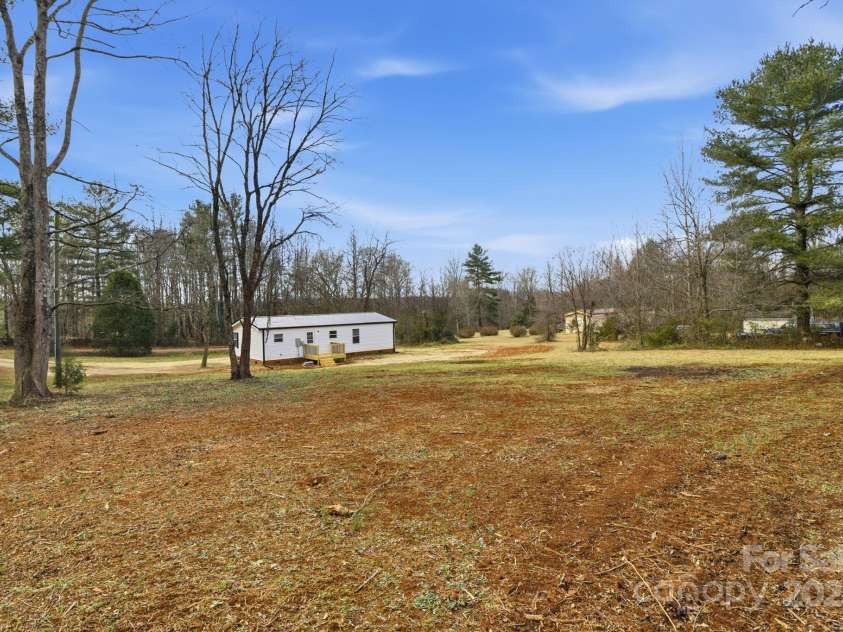 2501 Swanson Road, Crouse, NC 28033.  MLS# CAR4332469, YatesRealty ID 4787. Back yard
