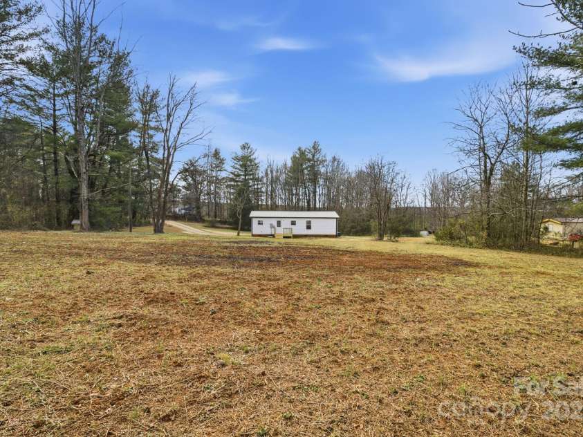 2501 Swanson Road, Crouse, NC 28033.  MLS# CAR4332469, YatesRealty ID 4787. Back yard 