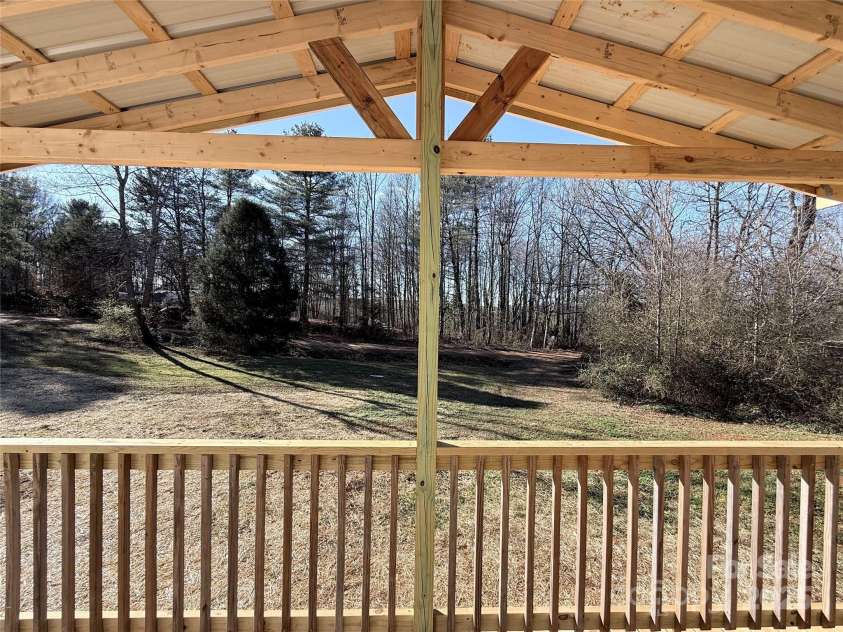 2501 Swanson Road, Crouse, NC 28033.  MLS# CAR4332469, YatesRealty ID 4787. View from front porch
