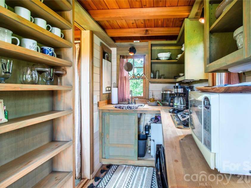 1295 Paint Rock Road, Hot Springs, NC 28743.  MLS# CAR4416316, YatesRealty ID 47874. Tiny House