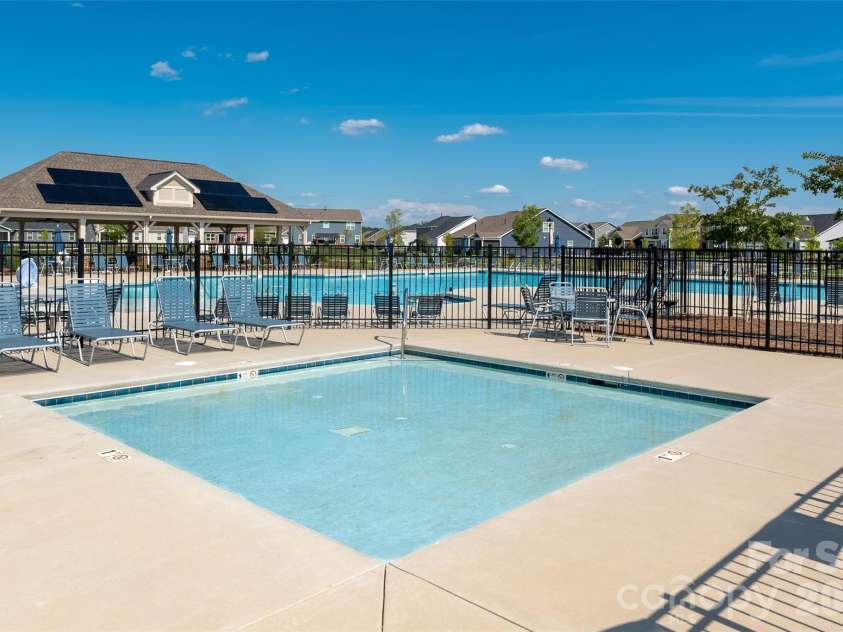 2538 Crimson Way, Monroe, NC 28112.  MLS# CAR4418315, YatesRealty ID 47877. Fenced in toddler pool