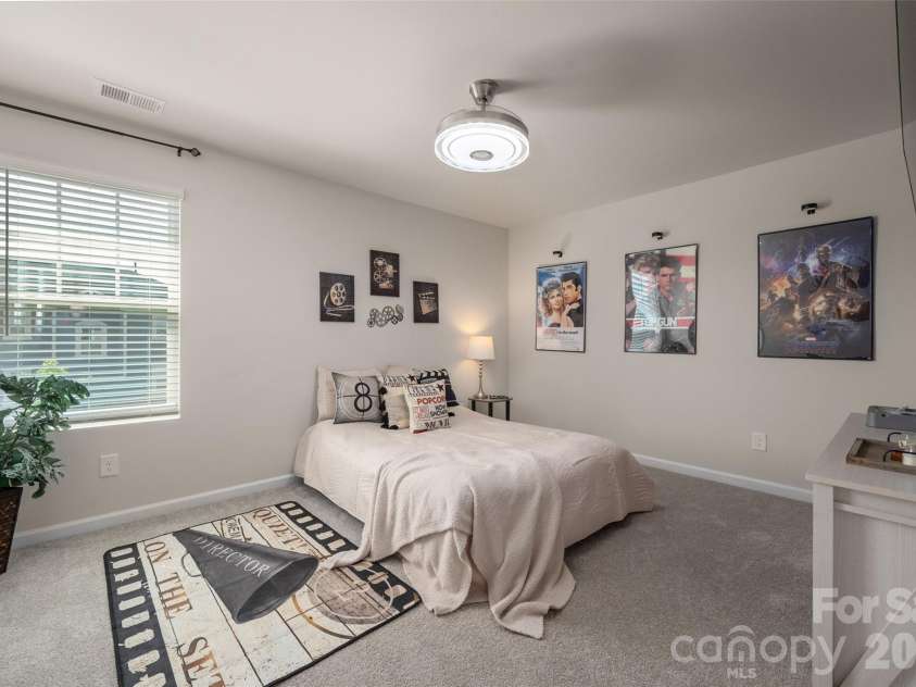 2538 Crimson Way, Monroe, NC 28112.  MLS# CAR4418315, YatesRealty ID 47877. Upper floor Bedroom #4 with walk-in closet