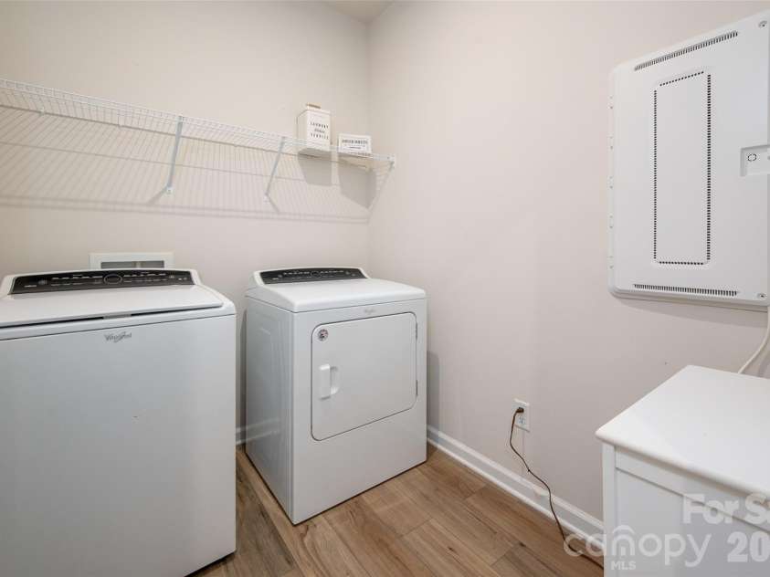 2538 Crimson Way, Monroe, NC 28112.  MLS# CAR4418315, YatesRealty ID 47877. Washer & Dryer Convey -Main floor Laundry