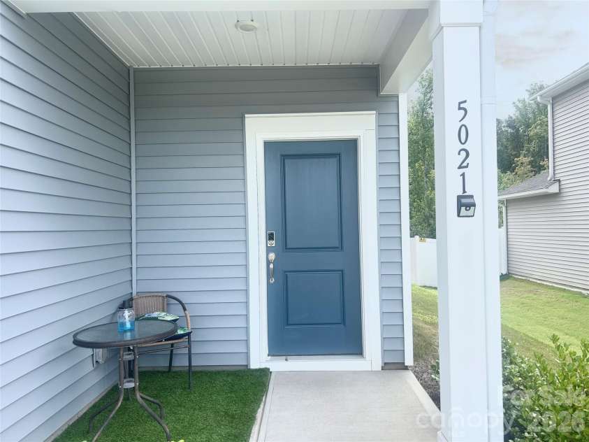 5021 Poplin Valley, Cherryville, NC 28021.  MLS# CAR4419741, YatesRealty ID 47918. Front porch- covered