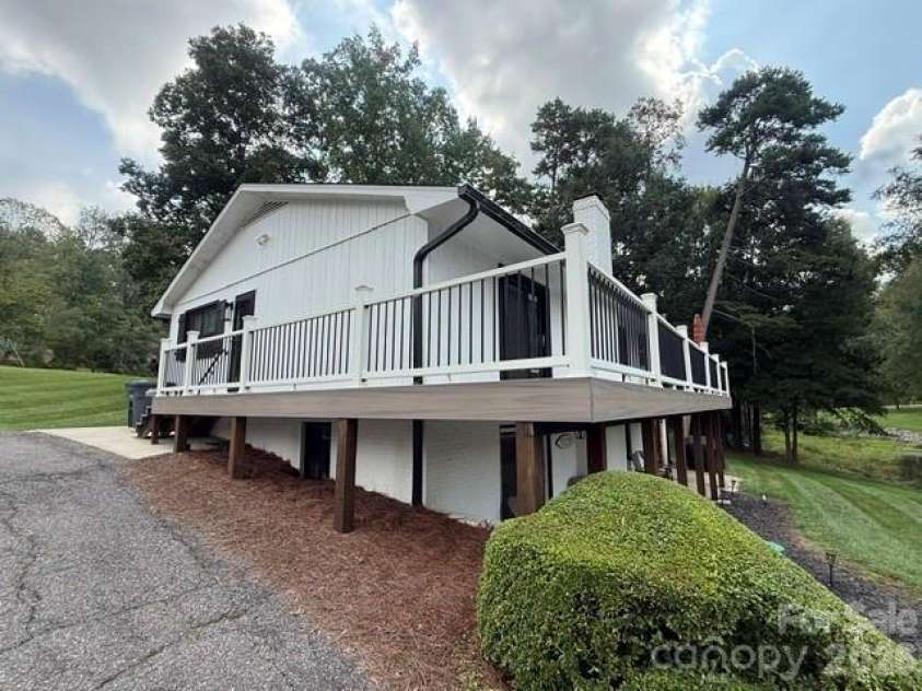 150 Shady Cove Drive, Troutman, NC 28166.  MLS# CAR4419626, YatesRealty ID 47923. House view from an angle