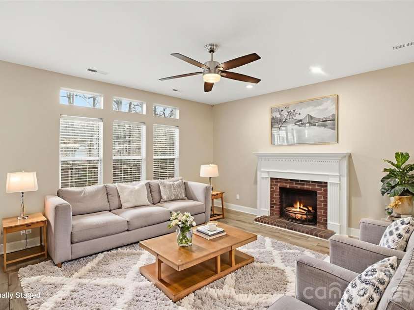 8921 Newgard Court, Charlotte, NC 28269.  MLS# CAR4333615, YatesRealty ID 4794. Virtually Staged
