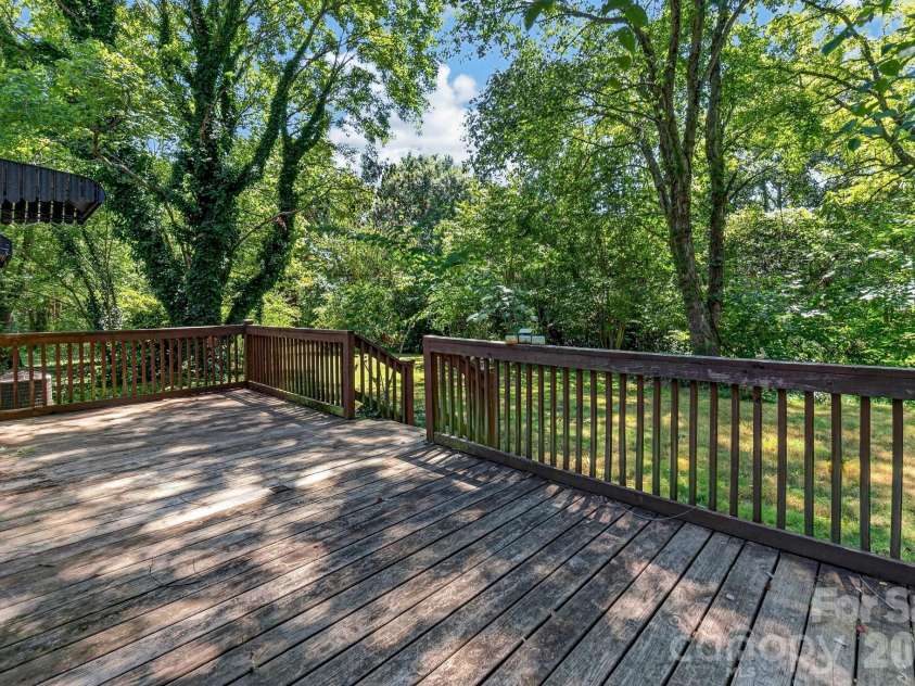 7257 Sherrills Ford Road, Sherrills Ford, NC 28673.  MLS# CAR4415812, YatesRealty ID 47943. Deck from carport