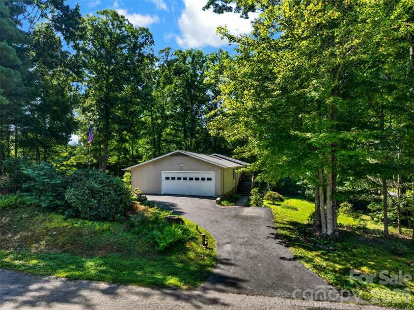 42 Timothy Lane, Candler, NC 28715.  MLS# CAR4419868, YatesRealty ID 47953. View from Timothy Lane