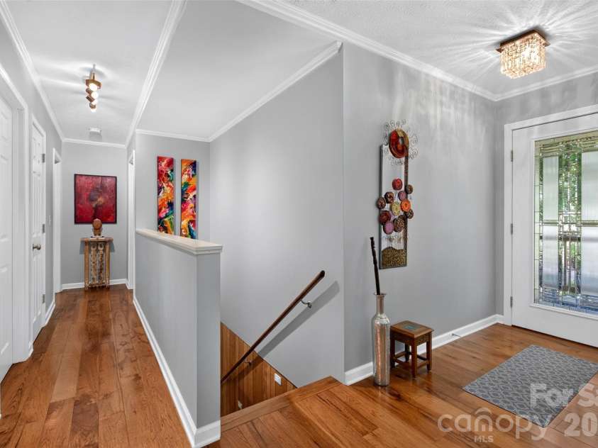 42 Timothy Lane, Candler, NC 28715.  MLS# CAR4419868, YatesRealty ID 47953. Well placed lighting throughout