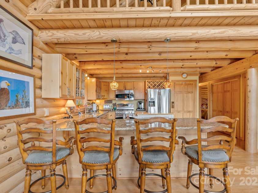 90 Forest Ridge Road, Burnsville, NC 28714.  MLS# CAR4176437, YatesRealty ID 4796. Kitchen