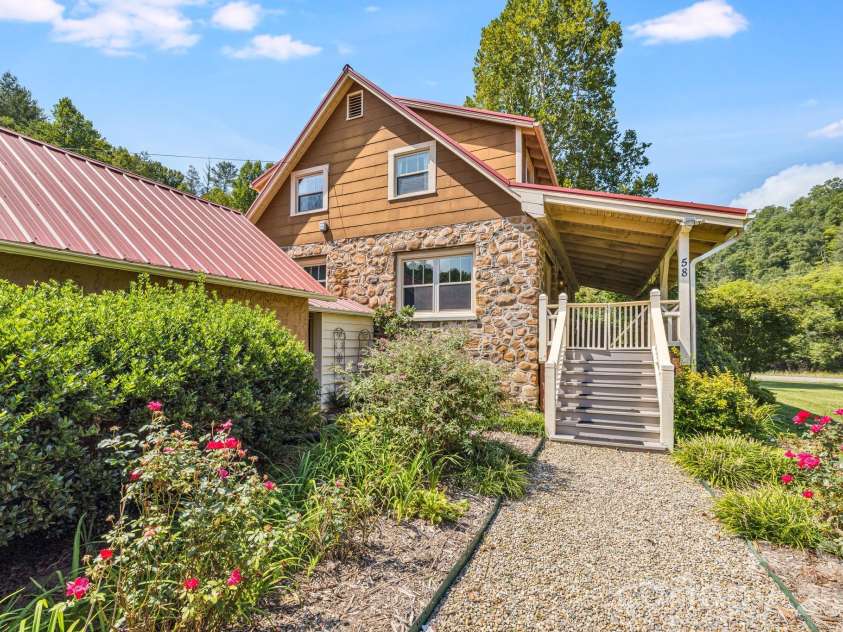 58 Guntertown Road, Marshall, NC 28753.  MLS# CAR4418094, YatesRealty ID 47965. 