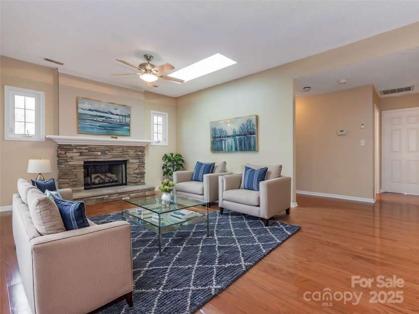 9307 Harlow Creek Road, Huntersville, NC 28078.  MLS# CAR4234122, YatesRealty ID 4797. Room staged, representative of what the room could look like with furniture