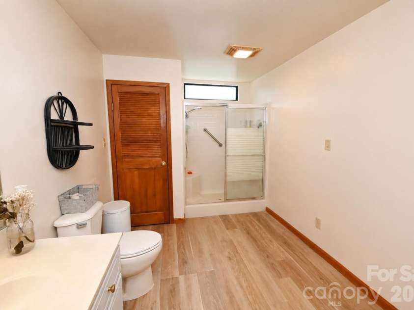 8031 George Hildebran School Road, Connelly Springs, NC 28612.  MLS# CAR4417573, YatesRealty ID 47995. Primary Bathroom