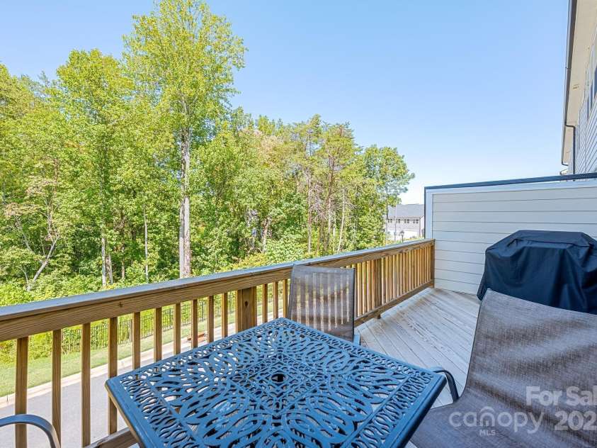 114 Glencoe Lane, Mooresville, NC 28117.  MLS# CAR4301819, YatesRealty ID 48. Back Deck Overlooking Dog Park
