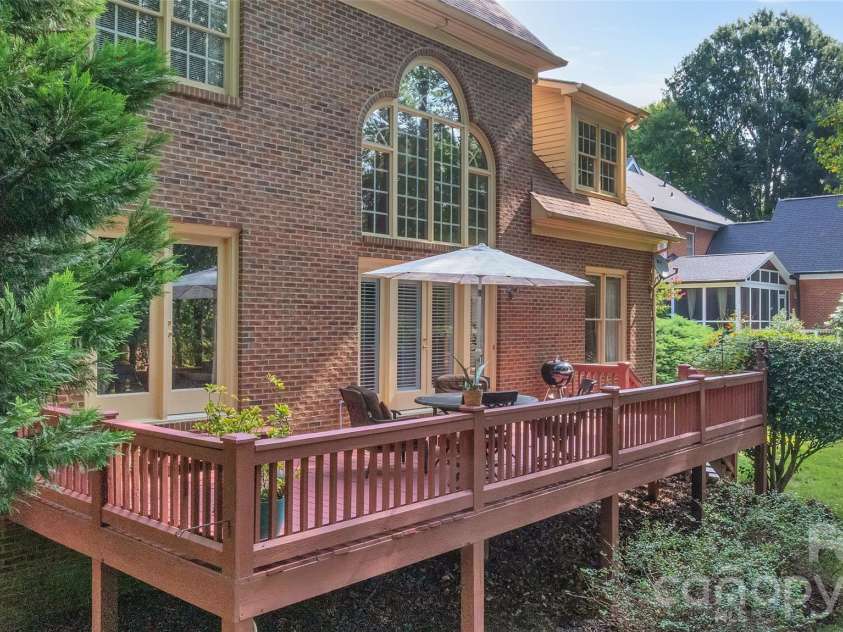 10108 Lampkin Way, Charlotte, NC 28269.  MLS# CAR4419211, YatesRealty ID 48022. Aerial deck 1