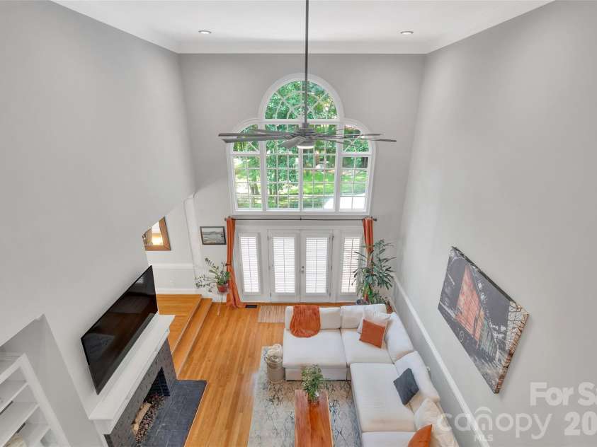 10108 Lampkin Way, Charlotte, NC 28269.  MLS# CAR4419211, YatesRealty ID 48022. View from upstairs