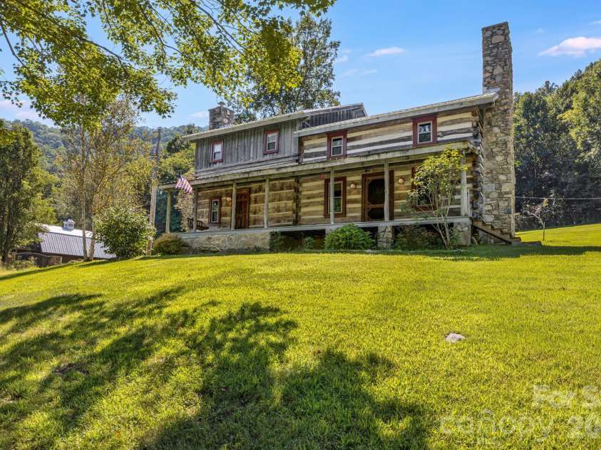 146 Gentry Farm Drive, Hot Springs, NC 28743.  MLS# CAR4419935, YatesRealty ID 48030. Front