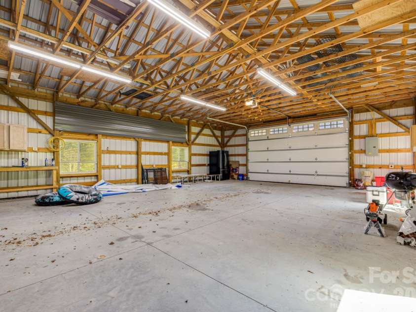 146 Gentry Farm Drive, Hot Springs, NC 28743.  MLS# CAR4419935, YatesRealty ID 48030. Garage-shop