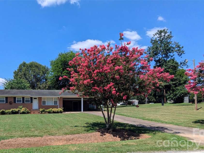 424 Bear Creek Road, Shelby, NC 28152.  MLS# CAR4419438, YatesRealty ID 48038. Trees in bloom!