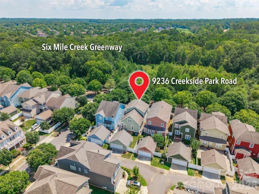 9236 Creekside Park Road, Charlotte, NC 28277.  MLS# CAR4417832, YatesRealty ID 48053. 