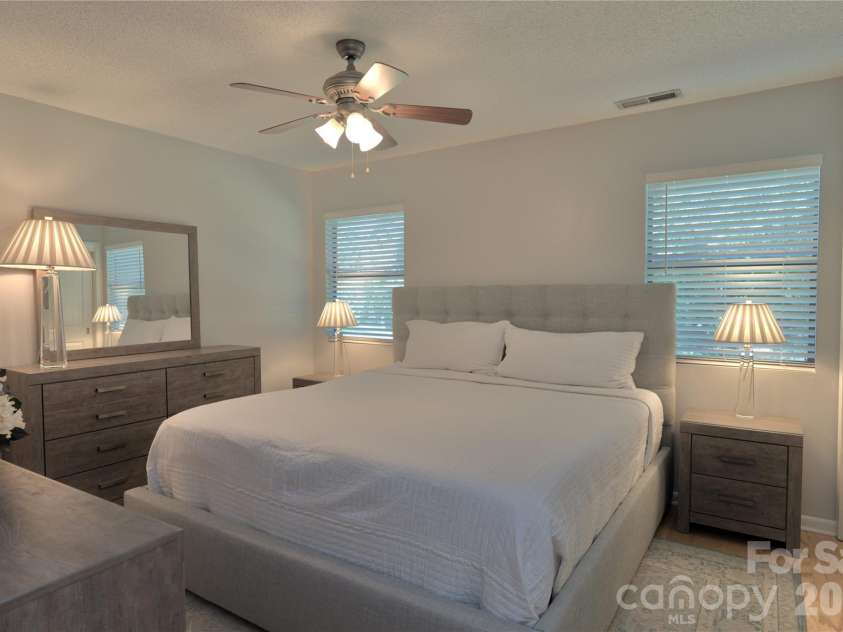 7615 Woods Lane, Cornelius, NC 28031.  MLS# CAR4419666, YatesRealty ID 48069. Primary bedroom