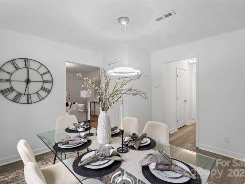 477 Frank Street, Rock Hill, SC 29730.  MLS# CAR4165501, YatesRealty ID 4807. Dining Room
