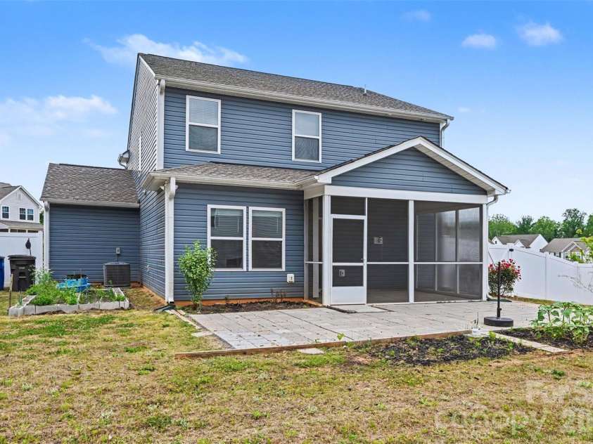 103 Trissy Court, Statesville, NC 28625.  MLS# CAR4379061, YatesRealty ID 48070. Backyard