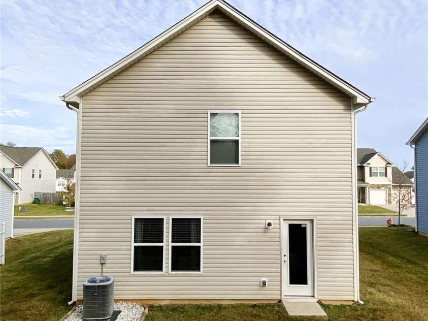 848 Georgia Oak Lane, Landis, NC 28088.  MLS# CAR4317987, YatesRealty ID 48085. Backyard