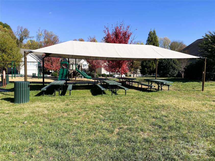848 Georgia Oak Lane, Landis, NC 28088.  MLS# CAR4317987, YatesRealty ID 48085. Covered picnic area