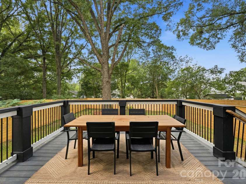 4538 Craig Avenue, Charlotte, NC 28211.  MLS# CAR4417719, YatesRealty ID 48088. Back Patio