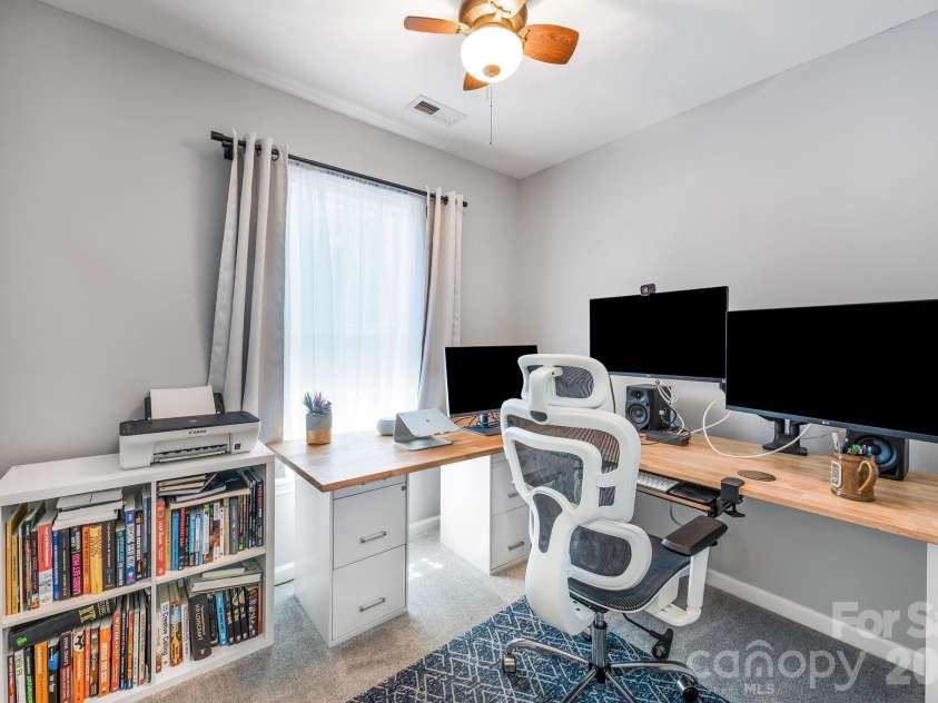 19 Oakcrest Place, Asheville, NC 28806.  MLS# CAR4408201, YatesRealty ID 48095. 3rd bedroom/office (smallest)
