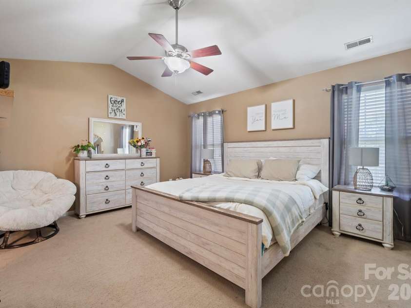2015 Mallard Pointe Drive, Kannapolis, NC 28083.  MLS# CAR4419846, YatesRealty ID 48097. Primary bedroom with en suite bath