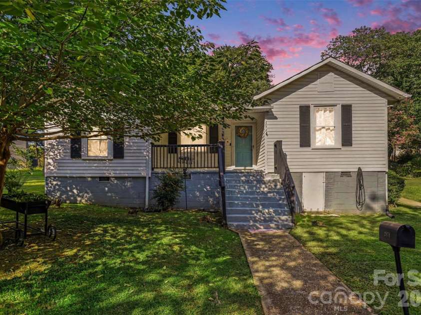 2878 Millstone Drive, Gastonia, NC 28054.  MLS# CAR4419334, YatesRealty ID 48098. Front Elevation at dusk