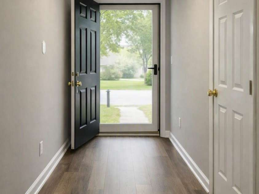 9206 Rotherham Lane, Charlotte, NC 28216.  MLS# CAR4419892, YatesRealty ID 48102. Entryway