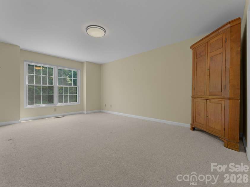 47 Ridgetop Circle, Brevard, NC 28712.  MLS# CAR4414637, YatesRealty ID 48104. Bedroom Upstairs