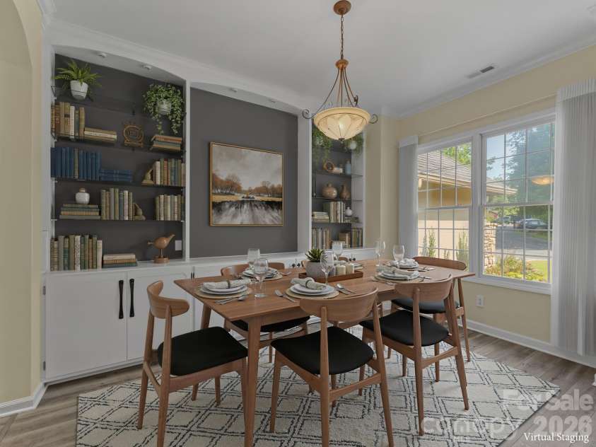 47 Ridgetop Circle, Brevard, NC 28712.  MLS# CAR4414637, YatesRealty ID 48104. Dining Room (or Office)