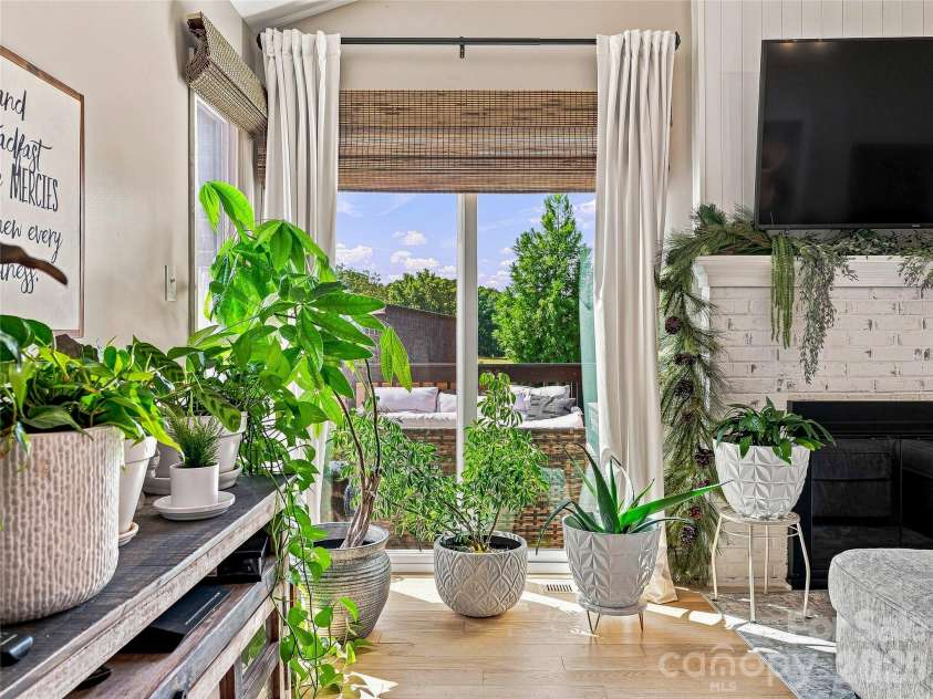 41 Forest Knoll Drive, Weaverville, NC 28787.  MLS# CAR4419379, YatesRealty ID 48108. Beautiful views from the one level floorplan.