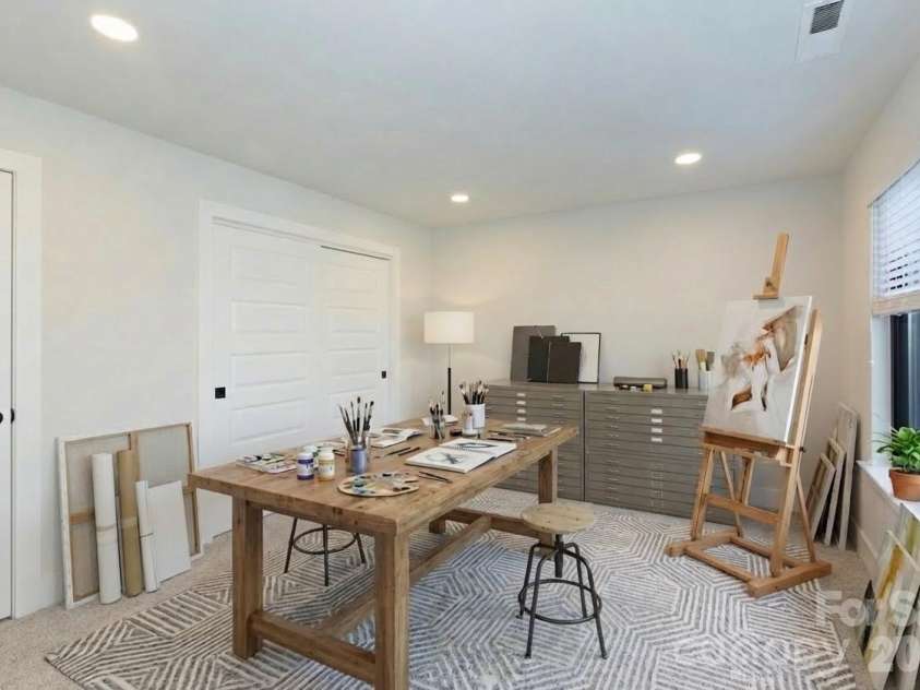 3538 Saker Lane, Charlotte, NC 28211.  MLS# CAR4357840, YatesRealty ID 4812. Bedroom 3 - Digitally Staged