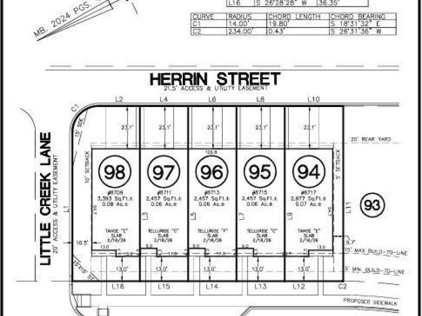 8715 Miles Gap Road, Indian Land, SC 29707.  MLS# CAR4420310, YatesRealty ID 48126. 8715 Miles Gap Road - Plot Plan