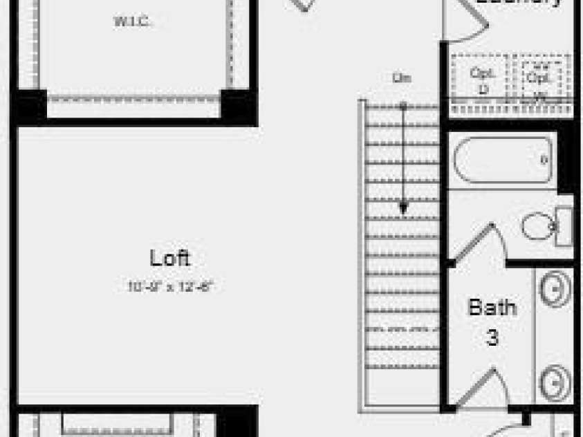 8715 Miles Gap Road, Indian Land, SC 29707.  MLS# CAR4420310, YatesRealty ID 48126. Upper Level Floor Plan - Additional Highlights Include: Freestanding gas range