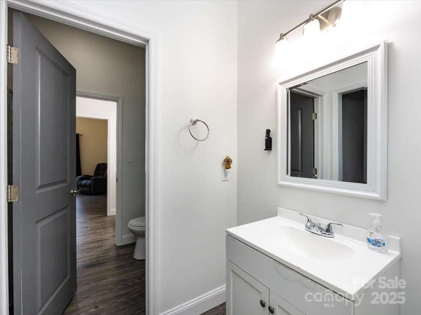 7545 Brancy Street, Kannapolis, NC 28081.  MLS# CAR4242395, YatesRealty ID 4813. Jack & Jill bathroom with private wet closets, connecting bedroom 2 & 3.