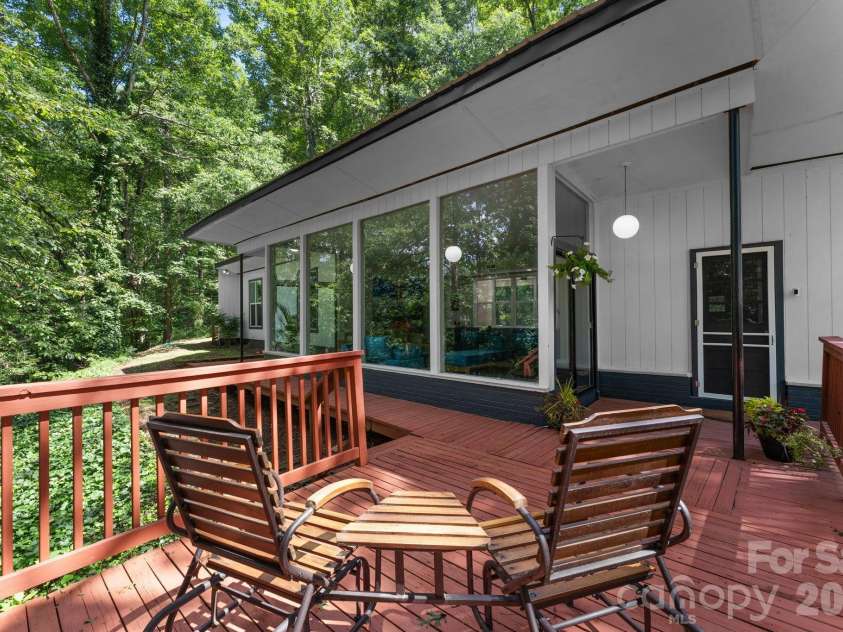103 Riverwood Drive, Sylva, NC 28779.  MLS# CAR4420195, YatesRealty ID 48144. The Front Deck