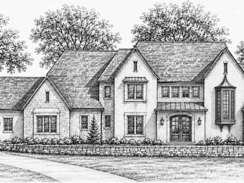5049-2 Trinity Church Road, Kannapolis, NC 28081.  MLS# CAR4420115, YatesRealty ID 48159. Proposed plan by E.S. Johnson Builders