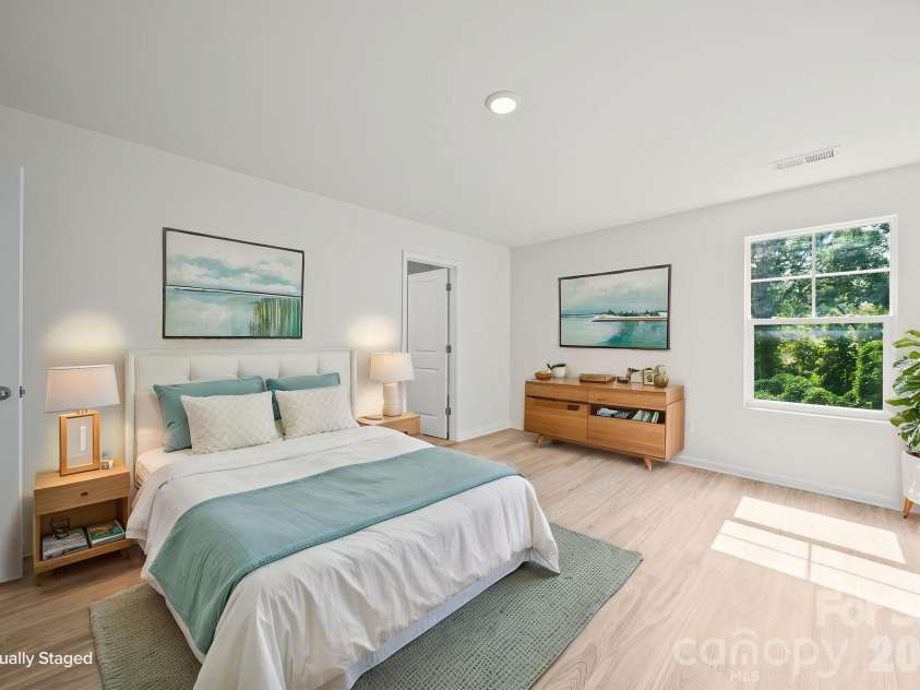203 Hermitage Court, Shelby, NC 28150.  MLS# CAR4418450, YatesRealty ID 48171. Primary Bedroom Alternate View - Virtually Staged