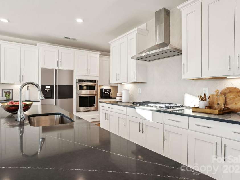 224 Windy Dell Drive, Tega Cay, SC 29708.  MLS# CAR4214107, YatesRealty ID 4819. Example Photo Only - Virtually Staged Example of Kitchen