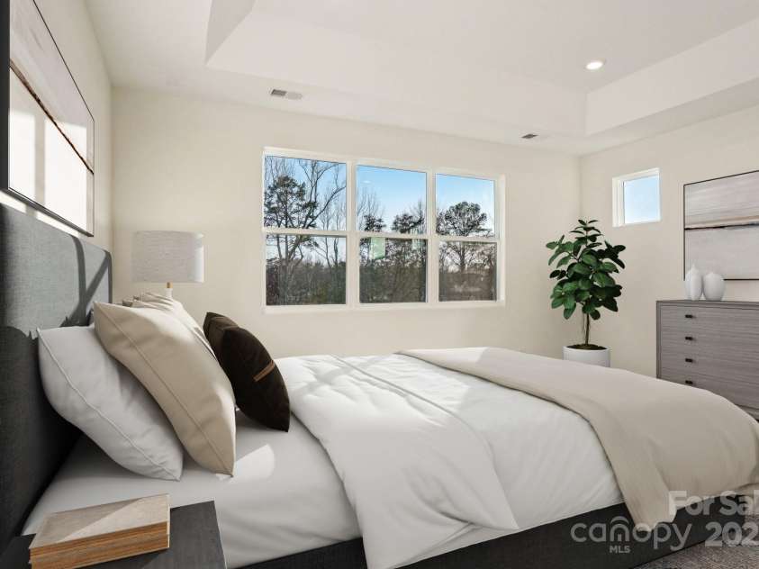 224 Windy Dell Drive, Tega Cay, SC 29708.  MLS# CAR4214107, YatesRealty ID 4819. Example Photo Only - Virtually Staged Example of Primary Bedroom