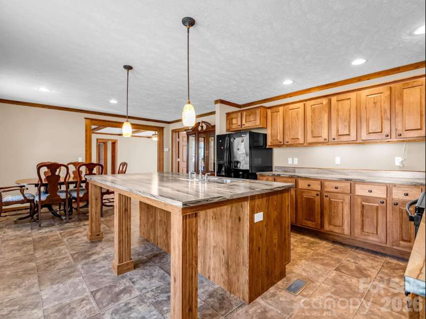 12 Frederick Lane, Hendersonville, NC 28792.  MLS# CAR4418880, YatesRealty ID 48198. Gorgeous Oversized Kitchen!