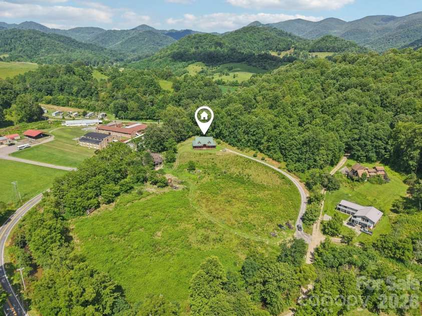225 Fines Creek Road, Clyde, NC 28721.  MLS# CAR4412201, YatesRealty ID 48201. 
